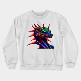 Rainbow Dragonfolk Crewneck Sweatshirt